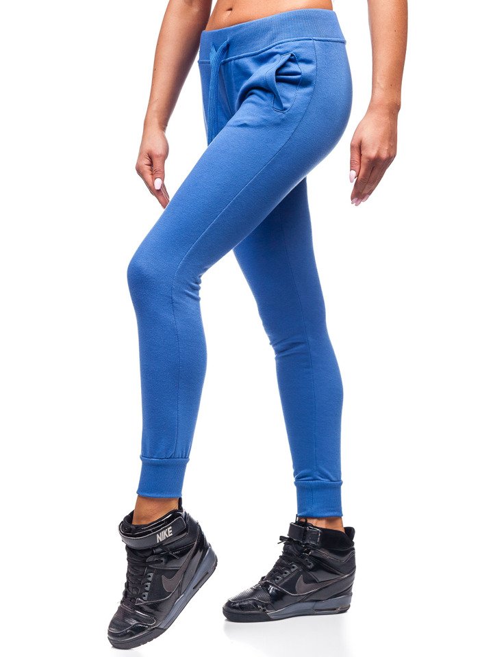 blue sweatpants womens