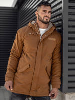 Chaqueta de invierno parka para hombre caqui Bolf EX838 KHAKI