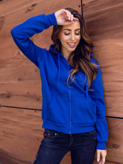 Plain blue 2025 hoodie womens