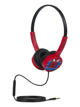 Kid's Headphones with Microphone Spider-Man Red W15SM