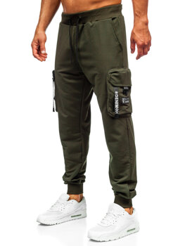 Men’s Cargo Joggers Green Bolf K20