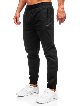 Men's Casual Joggers Black 4F M154