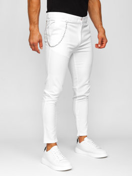 Men's Chino Pants White Bolf 0059