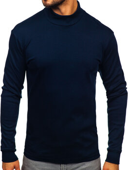 Men’s Cotton Polo Neck Sweater Inky Bolf 534