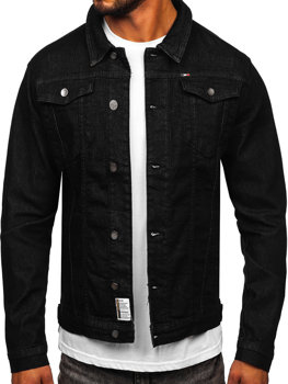 Men's Denim Jacket Black Bolf MJ510N