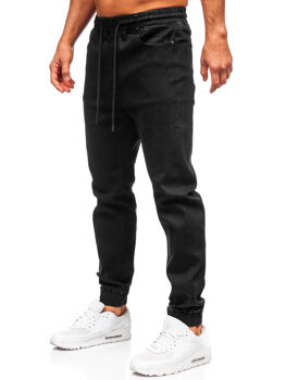 Men's Denim Joggers Black Bolf 8161