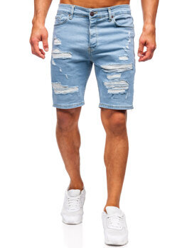 Male jean shorts best sale