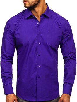 plain violet shirt