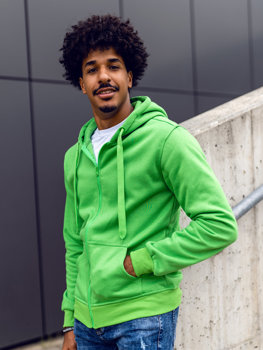 Men's Hoodie Light Green Bolf 2008A