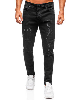 Men's Jeans Regular Fit Black Bolf 6855