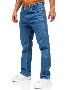 Men's Jeans Regular Fit Navy Blue Bolf 5452