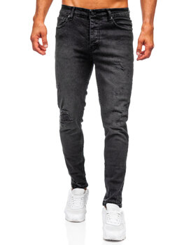 Men's Jeans Slim Fit Black Bolf 6498