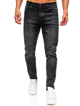 Men's Jeans Slim Fit Black Bolf 6504