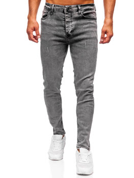Men's Jeans Slim Fit Black Bolf 6512