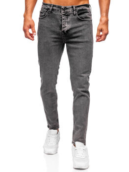 Men's Jeans Slim Fit Black Bolf 6521