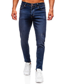 Men's Jeans Slim Fit Navy Blue Bolf 6479