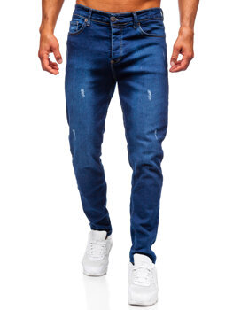 Men's Jeans Slim Fit Navy Blue Bolf 6516