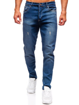 Men's Jeans Slim Fit Navy Blue Bolf 6518