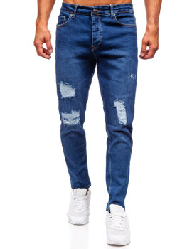 Men's Jeans Slim Fit Navy Blue Bolf 6536