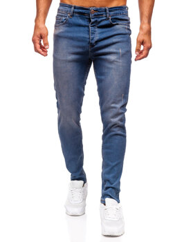 Men's Jeans Slim Fit Navy Blue Bolf 6587