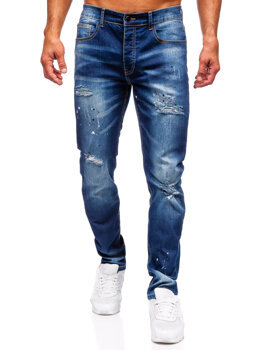 Men's Jeans Slim Fit Navy Blue Bolf MP0170BS