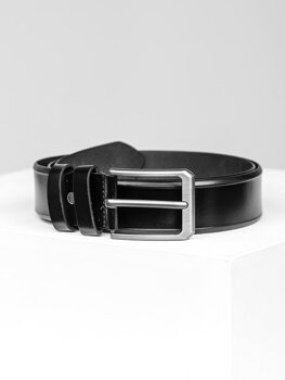 Men’s Leather Belt Black Bolf 831-3