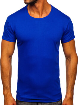 Men's Plain T-shirt Cobalt Bolf 2005