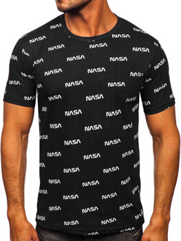 Men's Printed T-shirt Black Bolf 14950-1