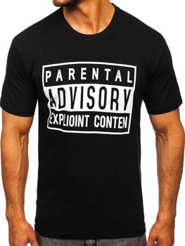 Men's Printed T-shirt Black Bolf T003