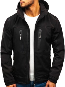 Men's Softshell Jacket Black Bolf A6603