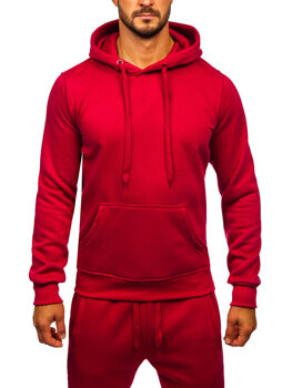 Men’s Sport Outfit with hood Claret Bolf D003