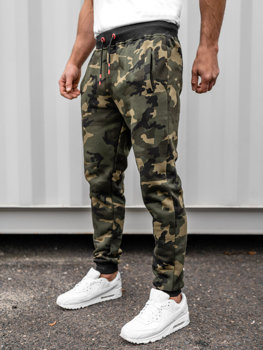 Men's Sweatpants Camo-Khaki Bolf KZ15A