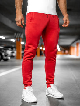 Men's Sweatpants Light Red Bolf XW01