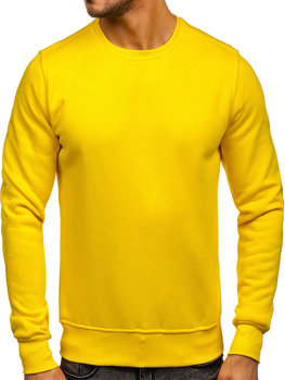 plain yellow sweatshirt