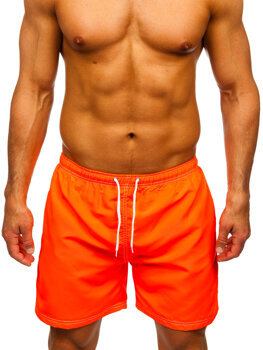 Men’s Swimming Trunks Dark Orange Bolf HN101