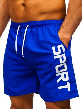 Men’s Swimming Trunks Royal Blue Bolf HN109