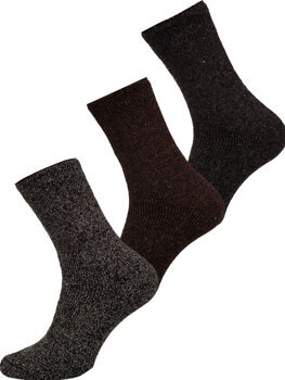 Men’s Thick Winter Socks ALPAKA Multicolour Bolf A8999-2-3P 3PACK