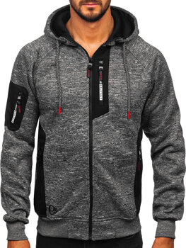 Men’s Warm Hoodie Anthracite Bolf TC1306