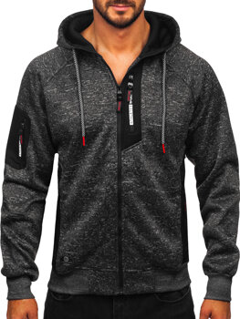 Men’s Warm Hoodie Graphite Bolf TC1306