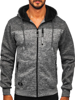 Men’s Warm Hoodie Grey Bolf TC1308