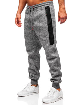 Men’s Warm Joggers Anthracite Bolf Q1102