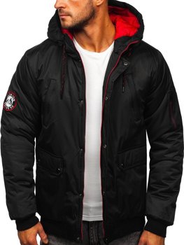 Men's Winter Jacket Black Bolf HY821