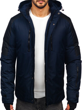 Men’s Winter Jacket Navy Blue Bolf 91M9902