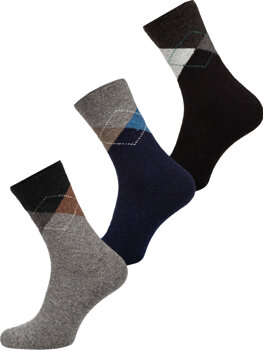 Men’s Winter Socks Multicolour Bolf M851-3-3P 3PACK