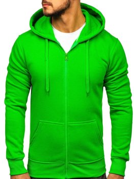 Men's Zip Hoodie Light Green Bolf 2008