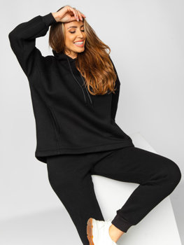 Women's 2-Piece Tracksuit Black Bolf 8029