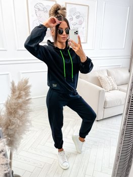 Women's 2-Piece Tracksuit Black Bolf VE15