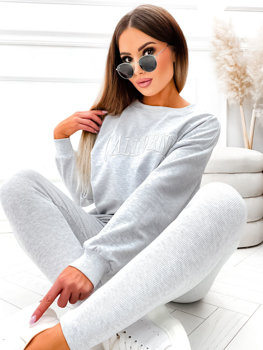 Women's 2-Piece Tracksuit California Grey Bolf VE50