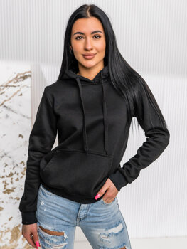 Women’s Kangaroo Sweatshirt Black Bolf W02A1