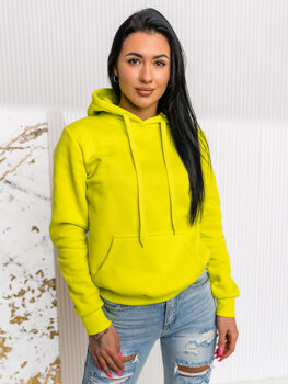 Women’s Kangaroo Sweatshirt Lime Bolf W02A1